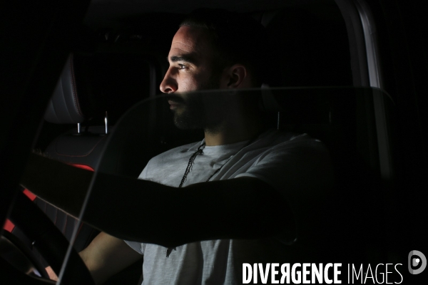 Cannes  le 05/06/20 Adil Rami à Cannes.