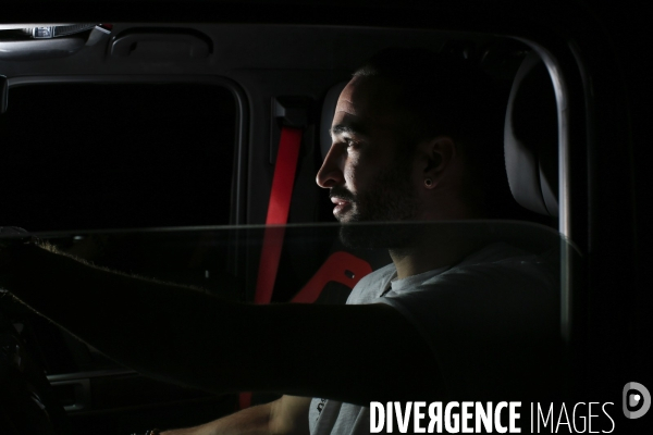 Cannes  le 05/06/20 Adil Rami à Cannes.