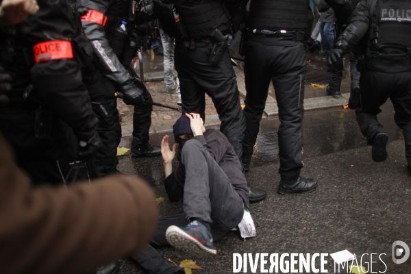 Paris, manifestation contre la loi sécurité globale