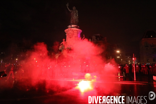 Paris, manifestation contre la loi sécurité globale