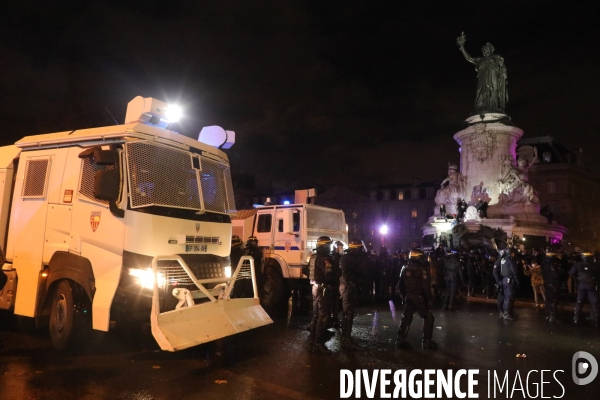 Paris, manifestation contre la loi sécurité globale