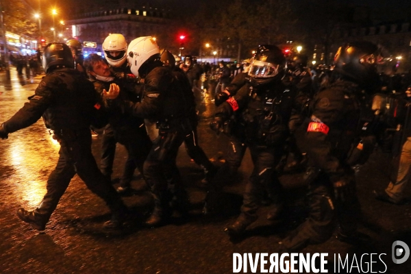 Paris, manifestation contre la loi sécurité globale