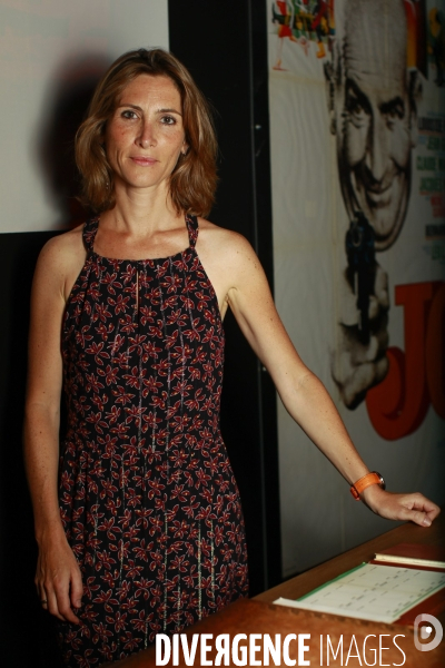 Julia de Funès au musée Louis de Funès de Saint Raphael le 31/07/2019