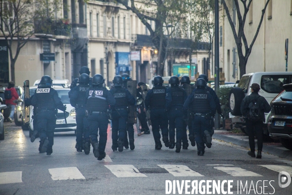 Marche contre les  lois d exception  à Marseille