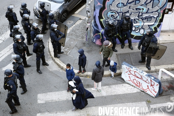 Marseille de ma fenetre - La police