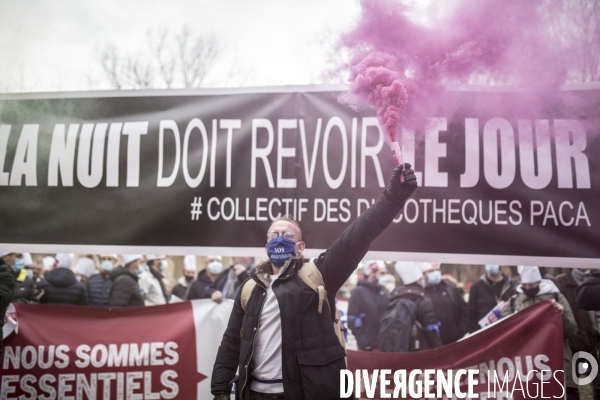COVID Manifestation du secteur de l hôtellerie-restauration et du tourisme
