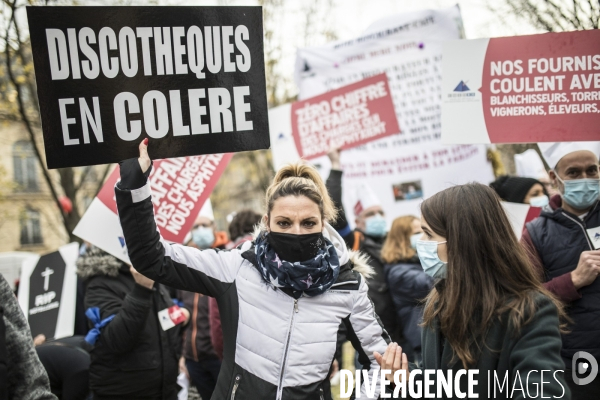 COVID Manifestation du secteur de l hôtellerie-restauration et du tourisme