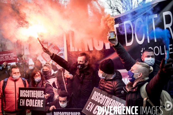 COVID Manifestation du secteur de l hôtellerie-restauration et du tourisme