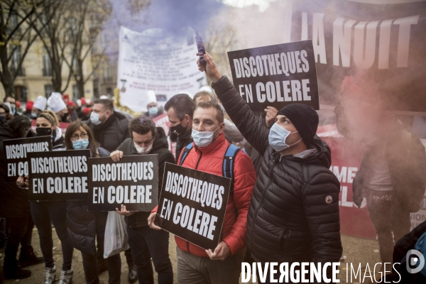 COVID Manifestation du secteur de l hôtellerie-restauration et du tourisme