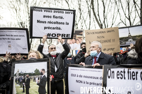 COVID Manifestation du secteur de l hôtellerie-restauration et du tourisme