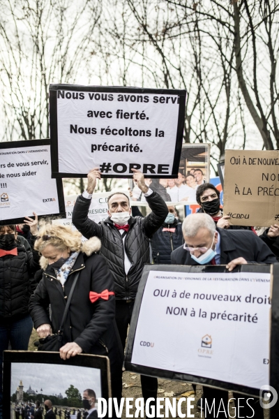 COVID Manifestation du secteur de l hôtellerie-restauration et du tourisme