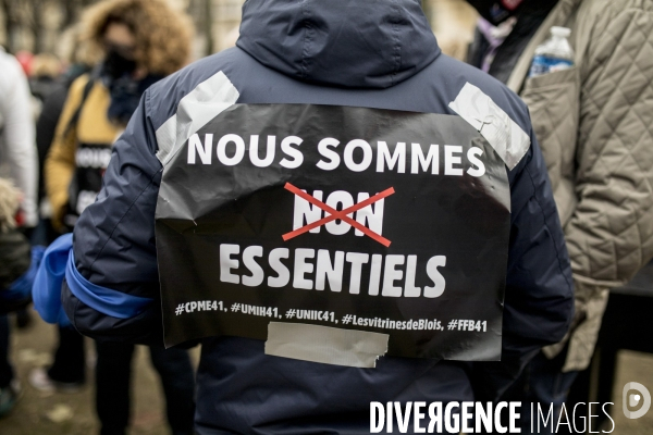 COVID Manifestation du secteur de l hôtellerie-restauration et du tourisme