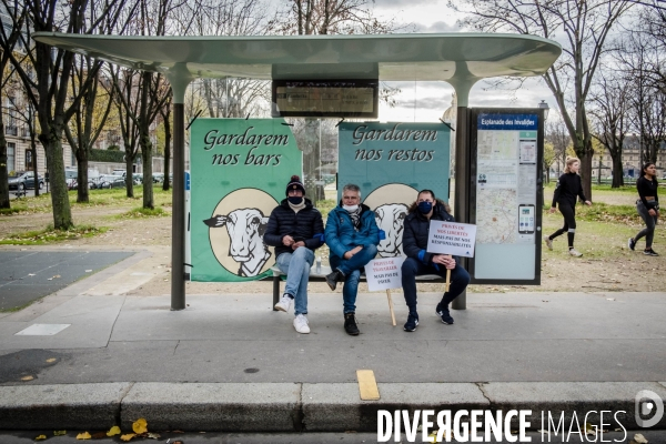 Restaurateurs, hôteliers et gérants de discothèques manifestent à Paris