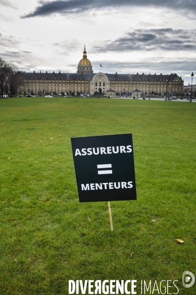 Manifestation des restaurateurs et evenementiels aux Invalides