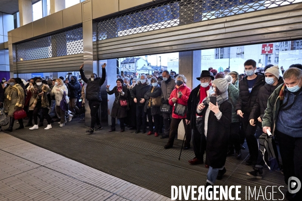Inauguration station Mairie de Saint Ouen  metro ligne 14