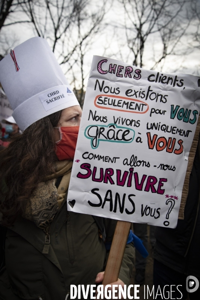 Mobilisation des restaurateurs et professionnels de l événementiel