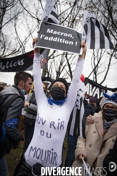 Mobilisation des restaurateurs et professionnels de l événementiel