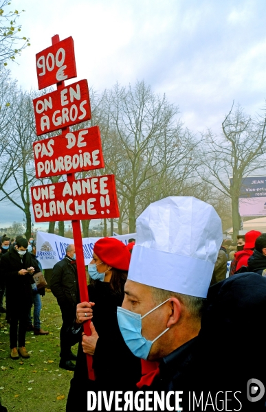 Rassemblement des secteurs de l hotellerie-restauration et des discotheques