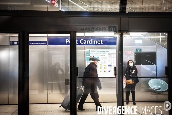 Prolongement ligne 14, ouverture sation Pont Cardinet dans le 17eme arrondissement.