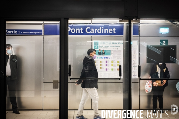 Prolongement ligne 14, ouverture sation Pont Cardinet dans le 17eme arrondissement.