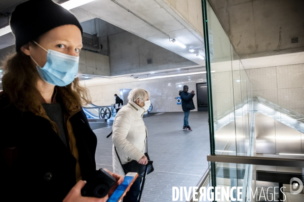 Prolongement ligne 14, ouverture sation Pont Cardinet dans le 17eme arrondissement.