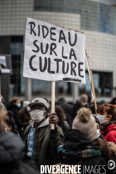 Mobilisation pour la réouverture des lieux de culture