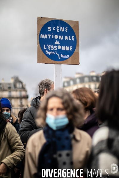 Mobilisation pour la réouverture des lieux de culture