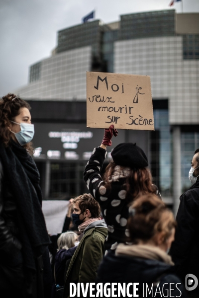 Mobilisation pour la réouverture des lieux de culture