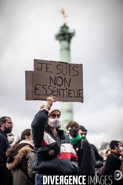 Mobilisation pour la réouverture des lieux de culture