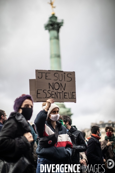 Mobilisation pour la réouverture des lieux de culture