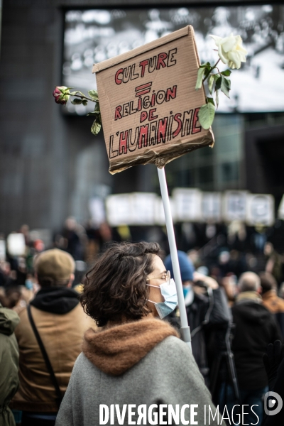 Mobilisation pour la réouverture des lieux de culture