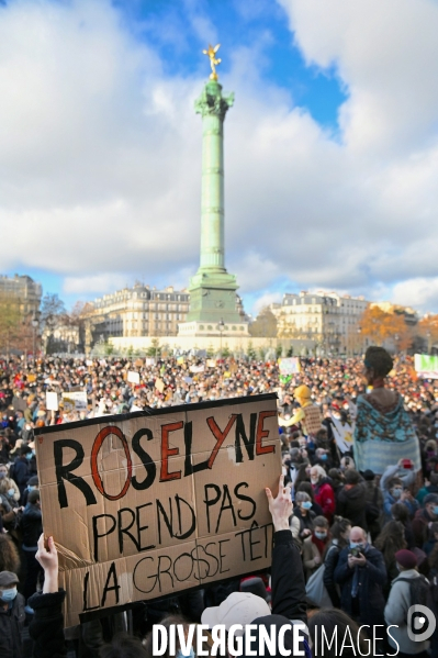 Manifestation du monde de la culture et du spectacle contre la fermeture prolongée des lieux de culture