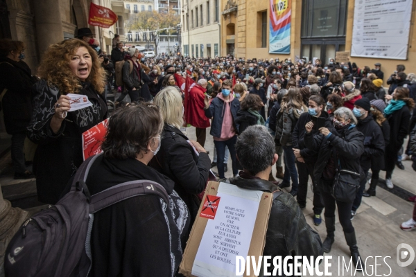 Rassemblement pour la culture à Marseille