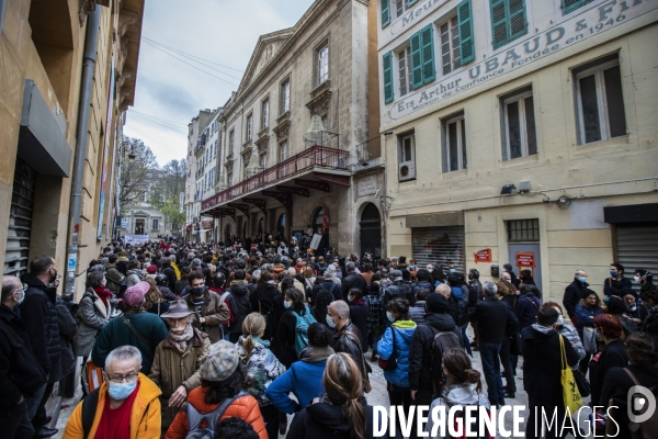 Rassemblement pour la culture à Marseille