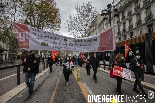 Rassemblement pour la culture à Marseille