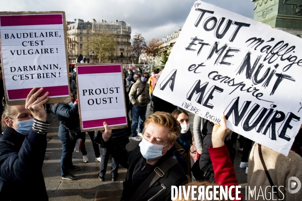 Mobilisation des artistes pour la réouverture des lieux de spectacle