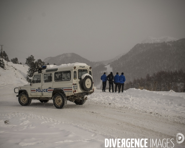 Migrants briancon