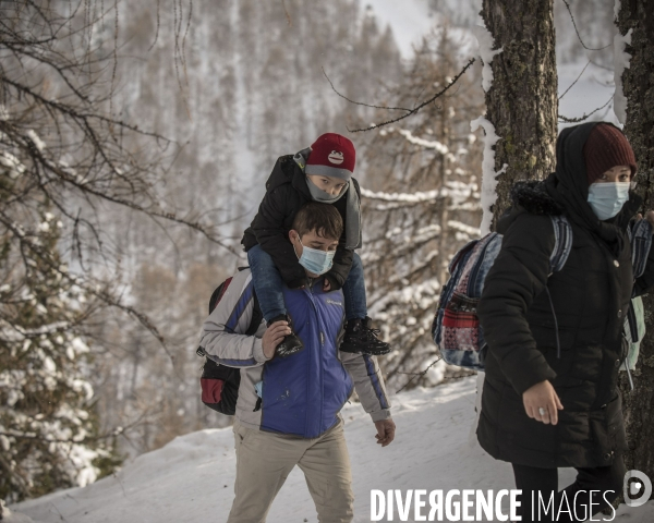 Migrants briancon