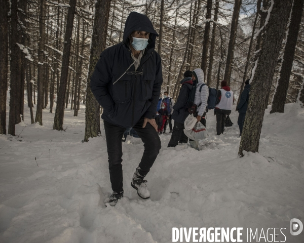 Migrants briancon