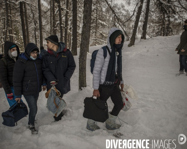 Migrants briancon