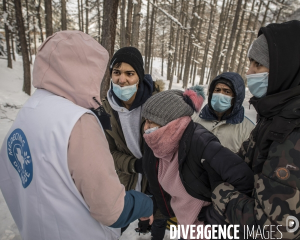 Migrants briancon