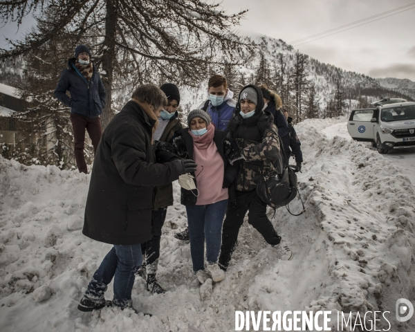 Migrants briancon