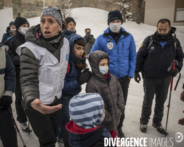 Migrants briancon