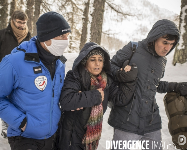 Migrants briancon