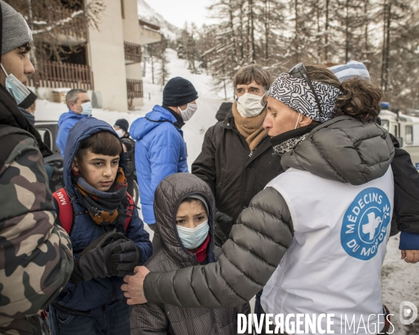 Migrants briancon