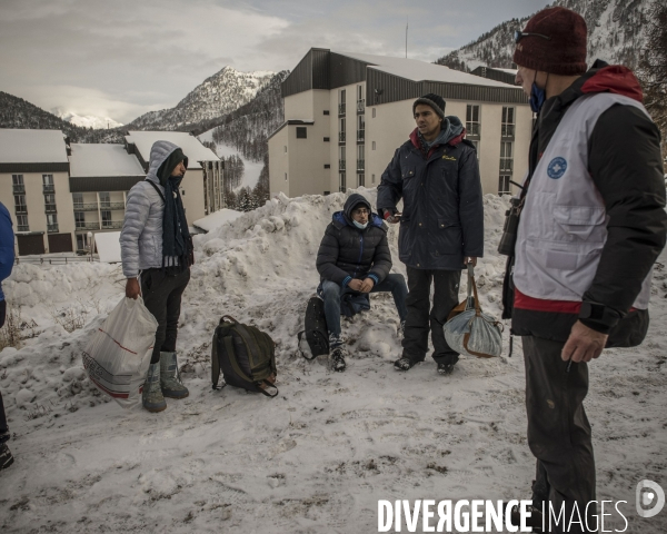 Migrants briancon