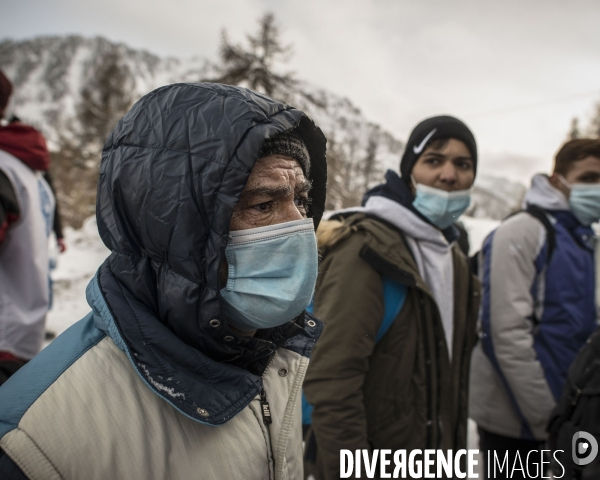 Migrants briancon