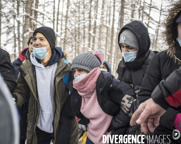 Migrants briancon