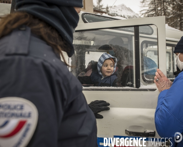 Migrants briancon