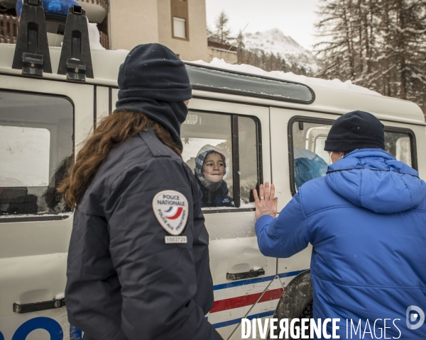 Migrants briancon